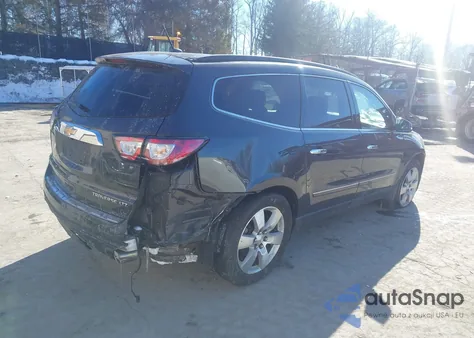 2015 Chevrolet Traverse Ltz z USA, uszkodzony, nr VIN 1GNKVJKD9FJ365657